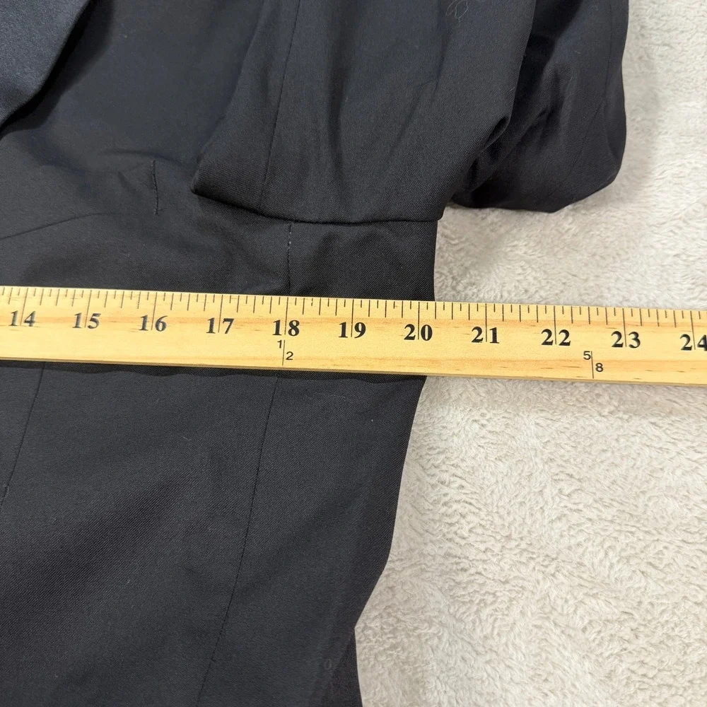 Jos A Bank Signature Mens 39R Black Worsted Wool Tuxedo Jacket Peak Lapel EUC